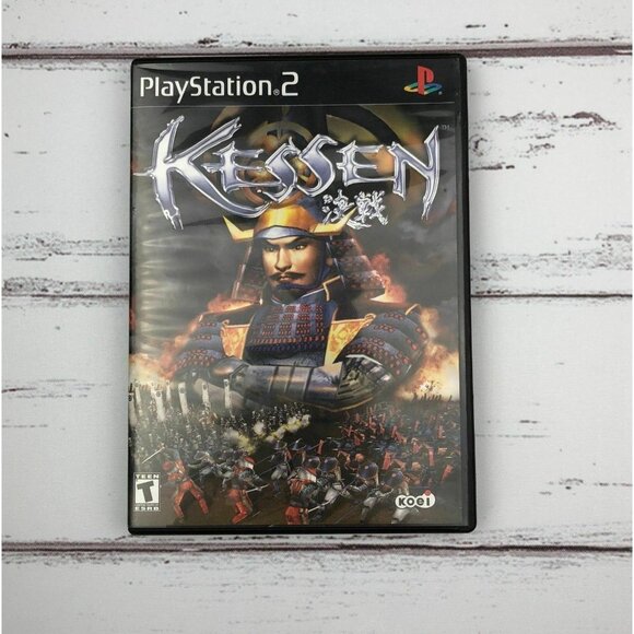 Kessen Sony PlayStation 2 PS2 Video Game Tested And Works - Picture 1 of 8
